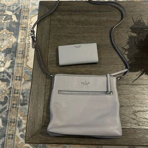 Kate Spade crossbody & matching wallet